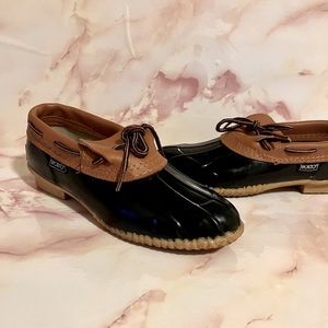 Sporto duck rain shoes mud shoes size 8